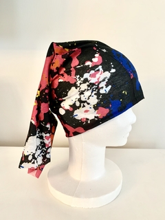 Cuello Multifuncion Tipo Buff SIN COSTURA Multicolor manchas de colores UNISEX - FotoRun Shop