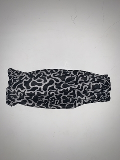 Cuello Multifuncion Tipo Buff SIN COSTURA negro y blanco UNISEX