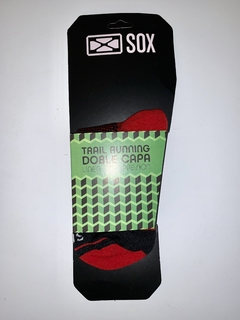 Medias Doble Capa Compresion cortas Sox ideal Running y Trail Running Colores Varios