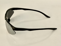 Lentes Marco color Negro cristal Espejado  UV400 Protection Unisex Bicicleta Running modelo Modena - Antideslizante - tienda online