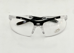 Lentes  Medio Marco Transparente Cristal Transparente UV 400 protection Running Bike Trail Unisex Modelo High Tech Super Plus  patilla de goma y protector goma antisudor - comprar online
