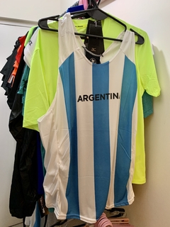 Musculosa Argentina Carrera Maya Dri Fit