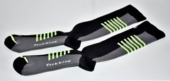 Medias de Compresion Graduadas Trekking Trail Running Sox 3/4 blanco o negro en internet
