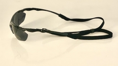 Lentes Medio Marco Negro Cristal Negros Antiempañantes con Sujetador UV400 protection Unisex modelo Londres Running Bicicleta Aire Libre - FotoRun Shop