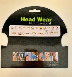 Imagen de Cuello Multifunción tipo Buff NEGRO SIN COSTURA