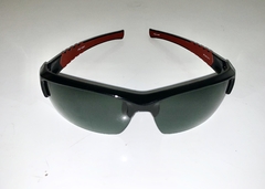Lentes Polarizados Negro Vivos Naranja UV400 UNISEX Running Bicicleta Trail Casual Modelo Oslo