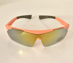 Lentes Espejados color Naranja UV400 protection Unisex Bicicleta Running Casual Deportes Aire Libre Modelo Sidney