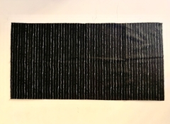 Cuello Multifuncion Tipo Buff SIN COSTURA Negro con rayas blancas UNISEX - comprar online