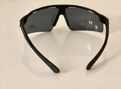 Lentes Negros Medio Marco UV 400 protection Running Bike Trail Unisex Modelo Cozumel Antiempañante patilla goma - FotoRun Shop