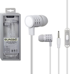 Auriculares Extra Bass Elmcoei con microfono manos libres - comprar online