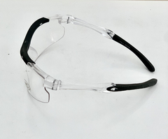 Lentes  Medio Marco Transparente Cristal Transparente UV 400 protection Running Bike Trail Unisex Modelo High Tech Super Plus  patilla de goma y protector goma antisudor - tienda online