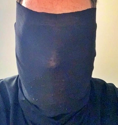 Cuello Multifunción tipo Buff NEGRO SIN COSTURA en internet