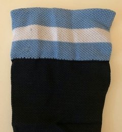Pantorrilleras (par) de Compresion Graduada SOX ARGRUN UNISEX modelo exclusivo Negras con Vivos Argentina