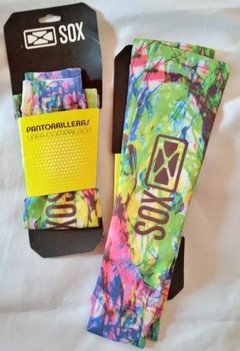 Pantorrillera Sublimada Color SOX Compresion Graduada UNISEX - comprar online