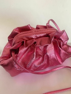 Bolso fucsia metalizado - Vero Hogarte