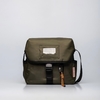 Bandolera Prüne nylon verde reciclado
