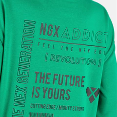 Polerón Public Verde Talla L - comprar online