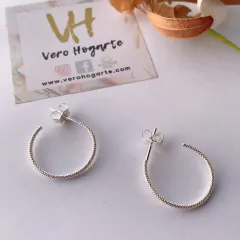 Argollas de plata 925