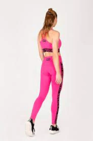 Legging long back up Talla M Fucsia - comprar online