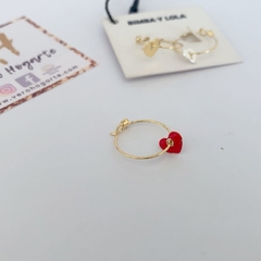 Argollas corazón Bimba y Lola