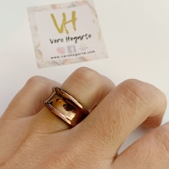 Anillo efecto metálico - Vero Hogarte