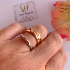 Anillo bandas cruzadas B&L - comprar online