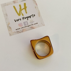 Anillo efecto metálico - Vero Hogarte