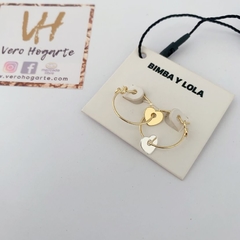 Argollas corazón Bimba y Lola en internet