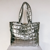 Tote rectangular metálico