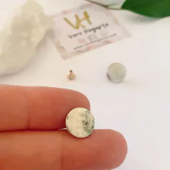 Aros hipoalergénicos estilo envejecido - Vero Hogarte