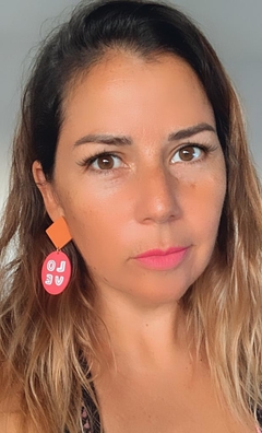 Aros colgantes “love” - tienda online