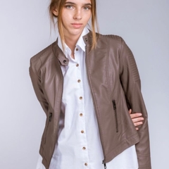 Biker en efecto cuero - comprar online