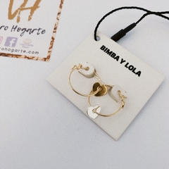Argollas corazón Bimba y Lola - comprar online