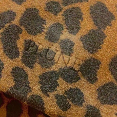 bandolera Camel Print cuero/gamuza - Vero Hogarte