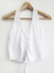 Top Megan voladito y ajuste en el medio (modal) - comprar online