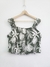 Top Brissa volado en pecho y elástico atrás (fibrana) - comprar online