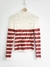 Sweater Aspen media polera semi rayado (lycra) - tienda online