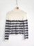 Sweater Aspen media polera semi rayado (lycra) - comprar online