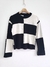 Sweater Domini cuadrados (lycra)