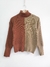 Sweater Geminis polera bicolor(acrilico) en internet