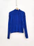 Sweater Polo media polera trenzas (acrilico)