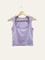 Top Amour cuello abierto ✨ (morley rib brilloso) - comprar online