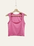 Top Amour cuello abierto ✨ (morley rib brilloso) - KKIWII