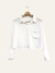 Camisa cropped Francis (poplin) - comprar online
