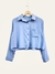 Camisa cropped Francis (poplin)