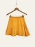 Pollera Irene asimetrica con tablas (simil lino) - tienda online