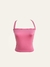 Top Niza con tira al cuello (microfibra stretch) - comprar online