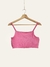 Top Esmeralda con elastico atras (crepe) - tienda online