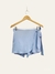 Skort Roma con nudo para atar (simil lino) - comprar online