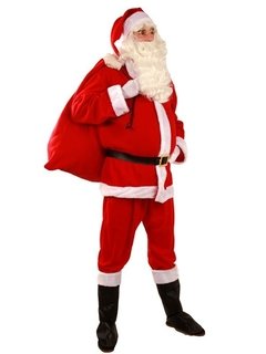 Disfraz Papá Noel (Talle Único- Super Amplio)